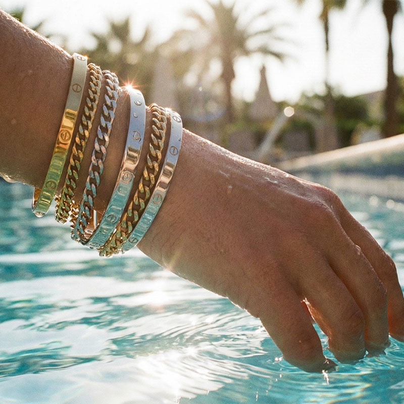 Bracelet Oeil de Faucon Bleu | Pierre du Tigre