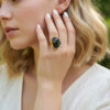 647 Bague "Éclat Pourpre"