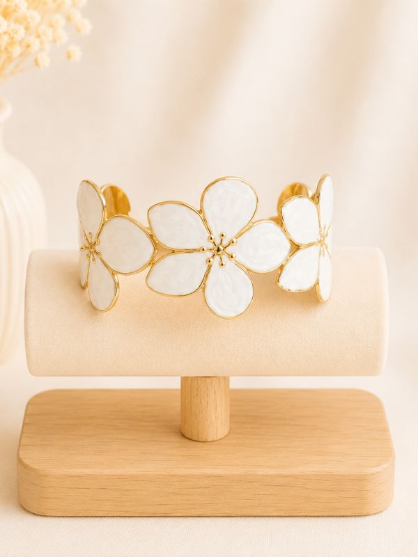 Design sans titre (22) Bracelet Fleur Rosalie