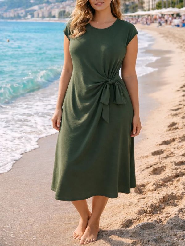 Robe midi fluide 36 au 48