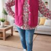 Gilet sans manche fushia 36 au 48