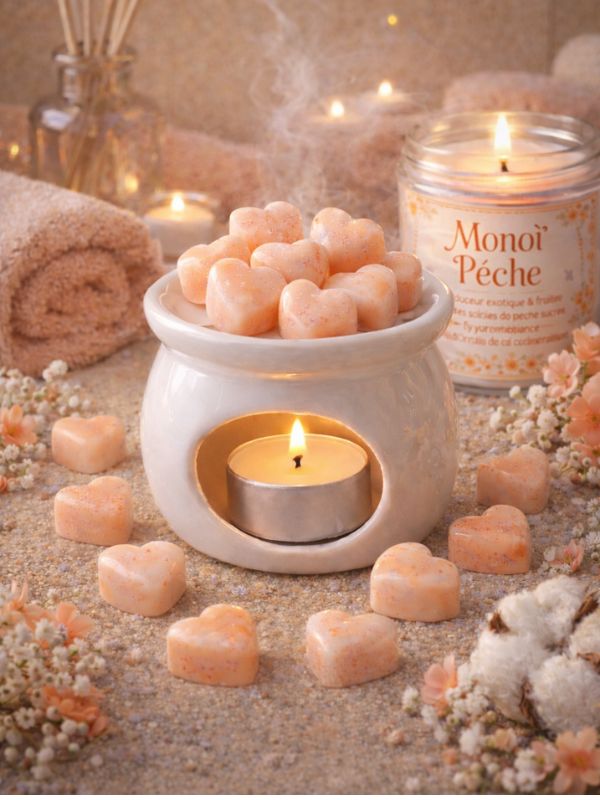 Fondant parfumé Monoï Pêche