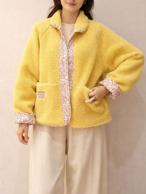 Veste réversible cosy