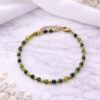 Bracelet perles facettées