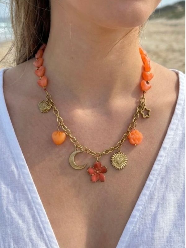 Collier Lune d'été