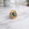 Bague Turquoise afriicaine "Maxine"