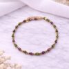 Bracelet perles facettées