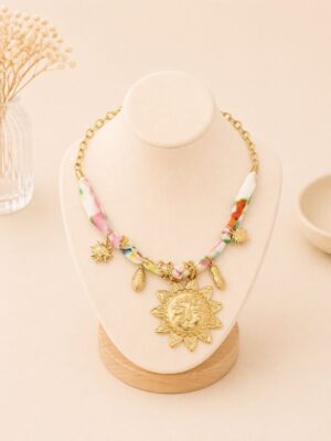 Collier Soleil Rosé