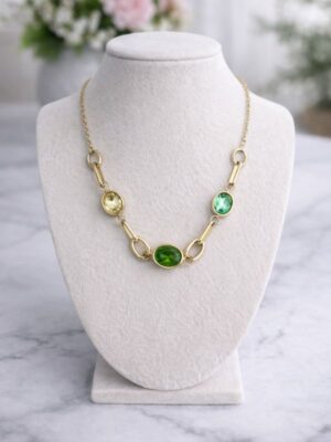 Collier "Kloé" vert