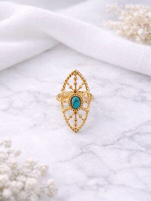Bague turquoise