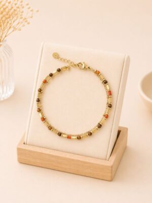 Bracelet Ambre Fauve