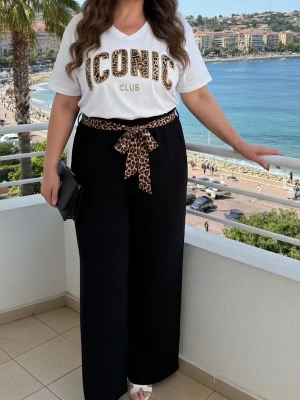 Tee-shirt Iconic Léopard