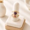 Design sans titre (15) Bague “Crystal Love”