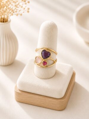 Design sans titre (15) Bague “Crystal Love”