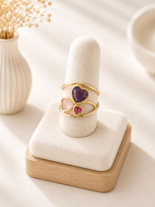 Design sans titre (15) Bague “Crystal Love”