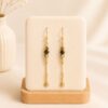 Design sans titre (21) Boucles d’oreilles “Étoile Khaki”