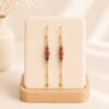 Design sans titre (30) Boucles d’oreilles “Étoile Khaki”