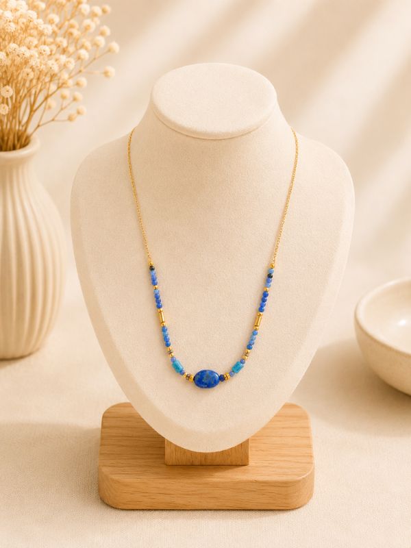 Collier “Améthya” Pierres naturelles