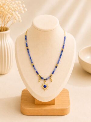 Design sans titre (39) Collier Horizon Azur