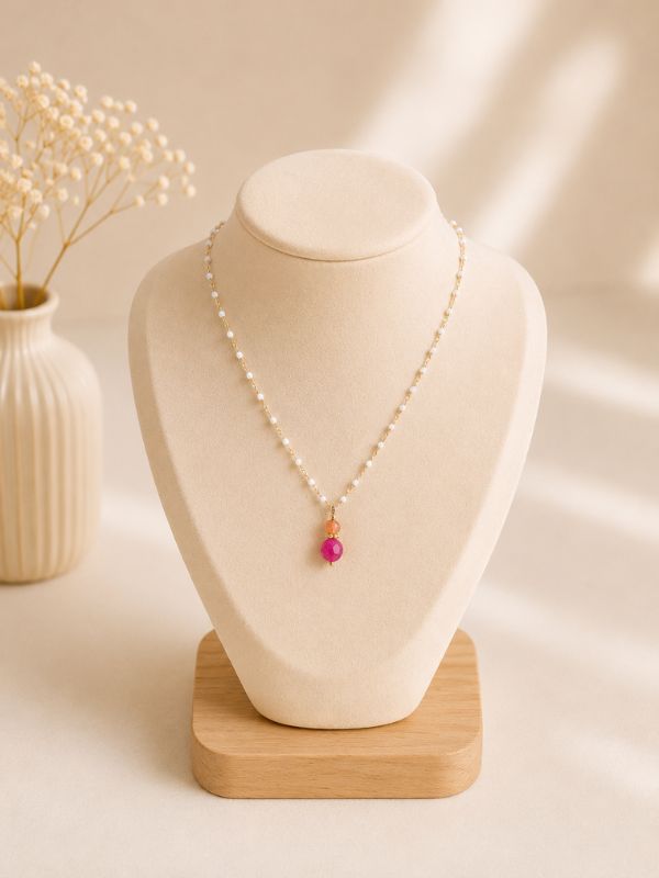 Collier Linaé – Pierre Naturelle