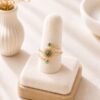 Design sans titre (7) Bague Astra-Pierre naturelle