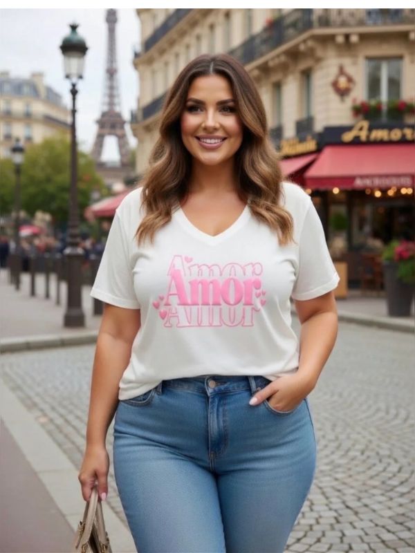 Design sans titre T-shirt "Amor Amor" 36 au 48