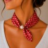 Foulard Élégance Perle #13
