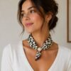 Design sans titre (3) Foulard Femme chic