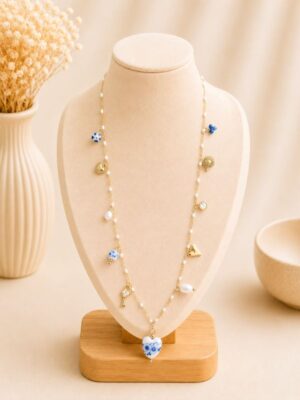 Collier Bleu Éternel