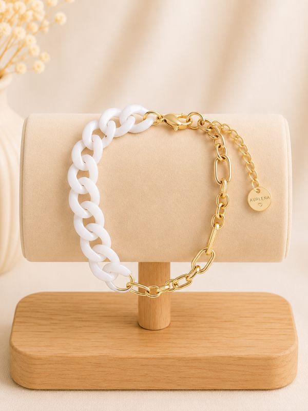 Design sans titre (5) Bracelet Maille Colorée