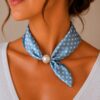 Design sans titre (5) Foulard Élégance Perle #4