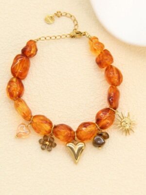Bracelet Ambre Bohème