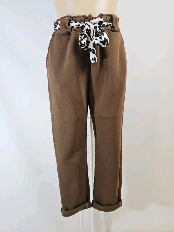 Pantalon Jog Chic Léopard