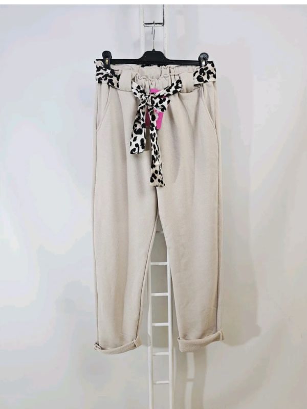 Pantalon Jog Chic Léopard