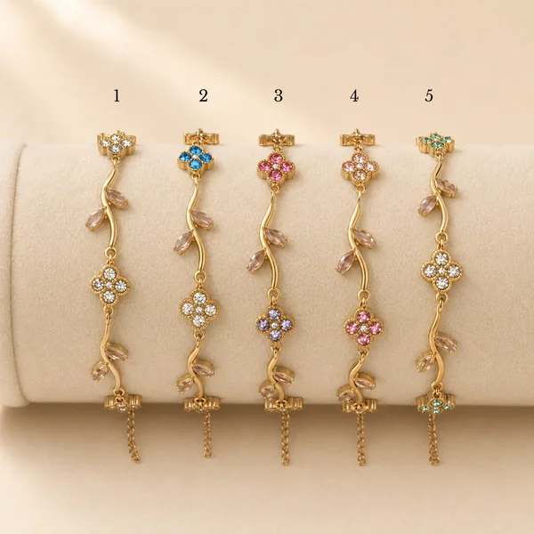Bracelet fleur Secret