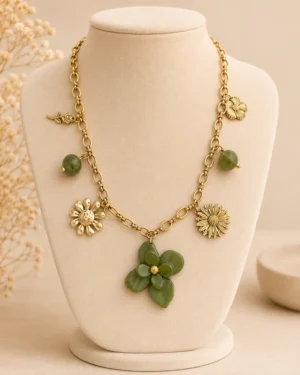 Collier Jardin d’Émeraude