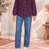 Blouse plissée