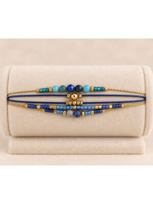 Bracelet Bleu Céleste