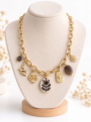 Collier Bohème Écru